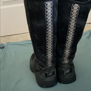 UGG Boot Ultimate Tall Braid in Black (7)